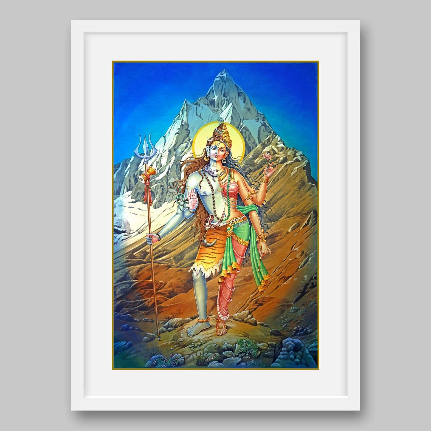 Ardhanarishwara – High Quality Print of Artwork by Pieter Weltevrede