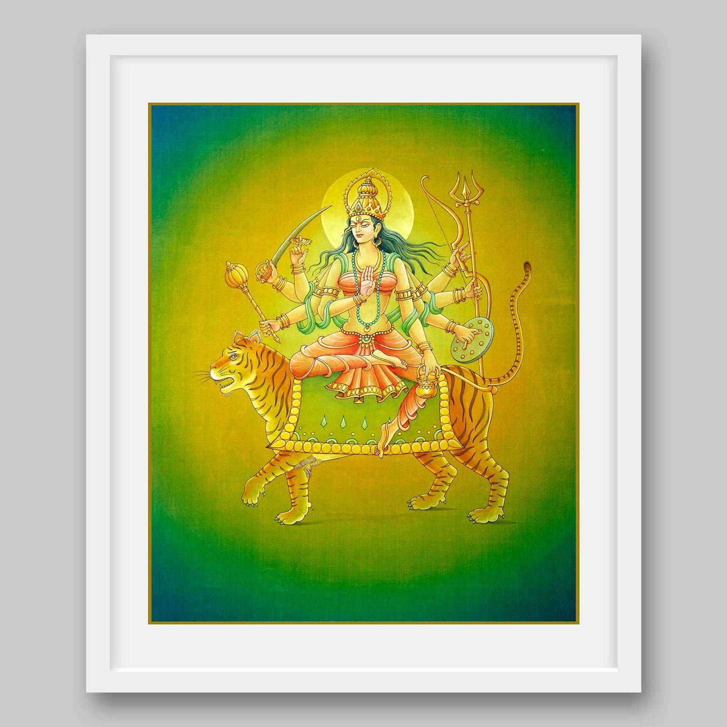 Durga - High Quality Print of Artwork by Pieter Weltevrede