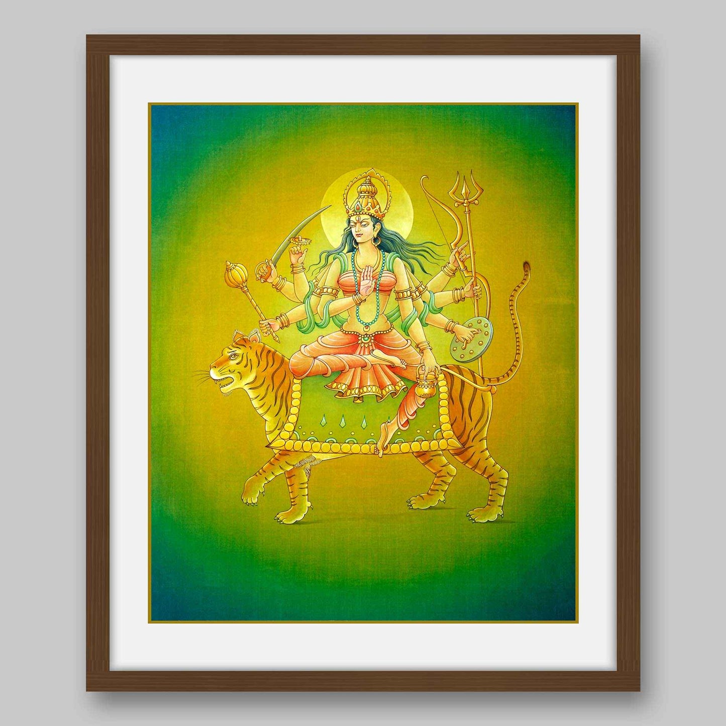 Durga - High Quality Print of Artwork by Pieter Weltevrede