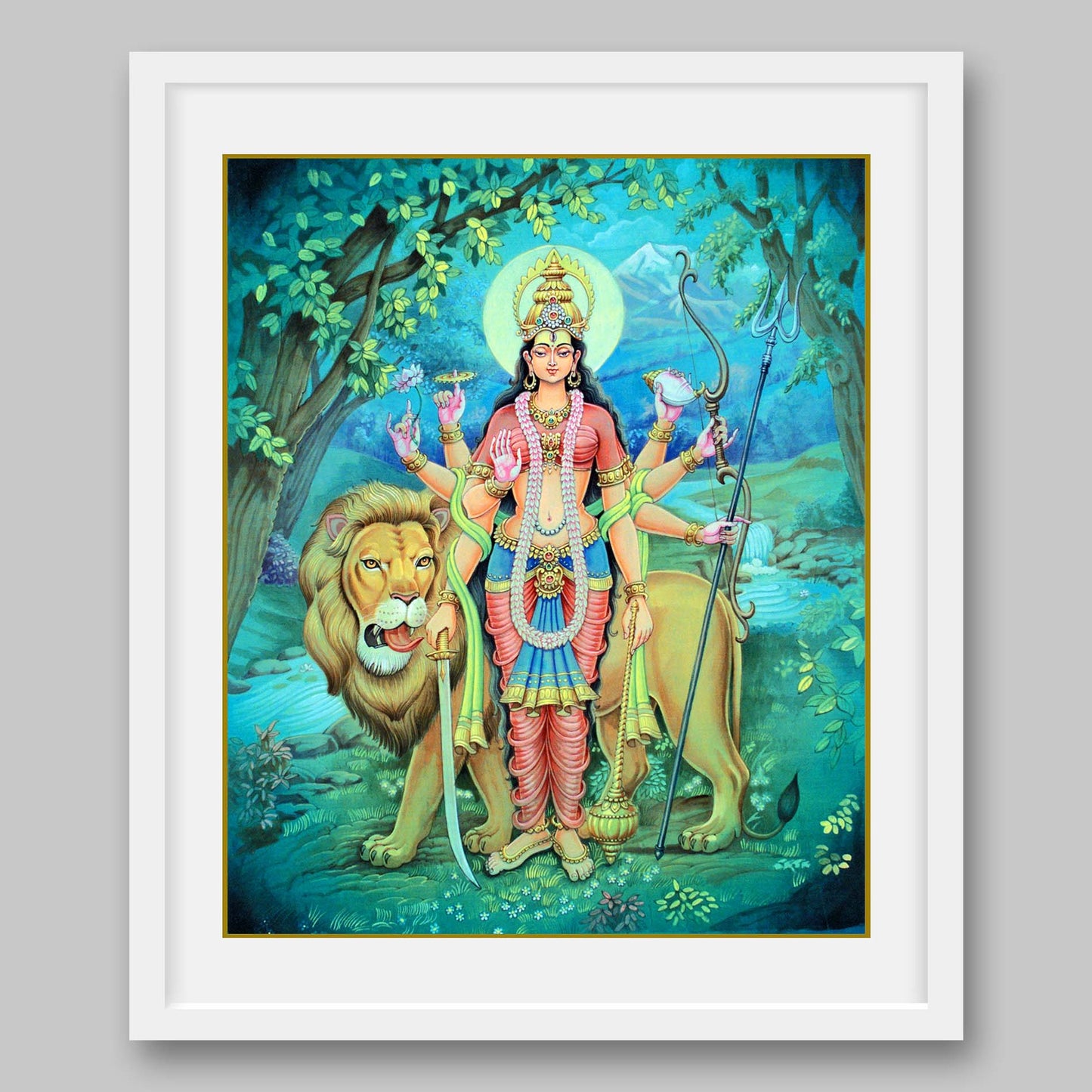 Durga - High Quality Print of Artwork by Pieter Weltevrede