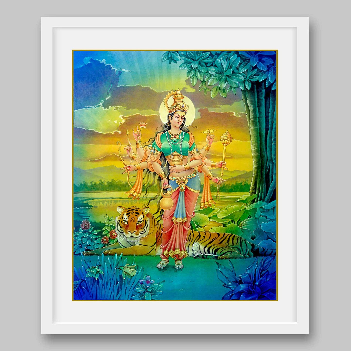Kushamanda – High Quality Print of Artwork by Pieter Weltevrede - Sagar World