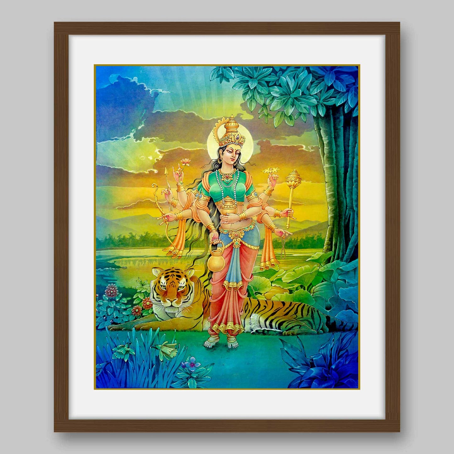 Kushamanda – High Quality Print of Artwork by Pieter Weltevrede - Sagar World