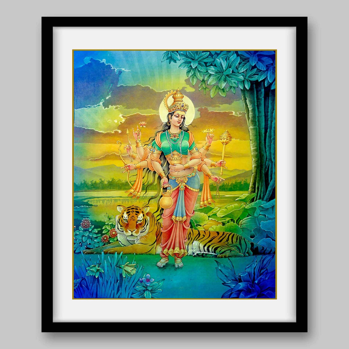 Kushamanda – High Quality Print of Artwork by Pieter Weltevrede - Sagar World