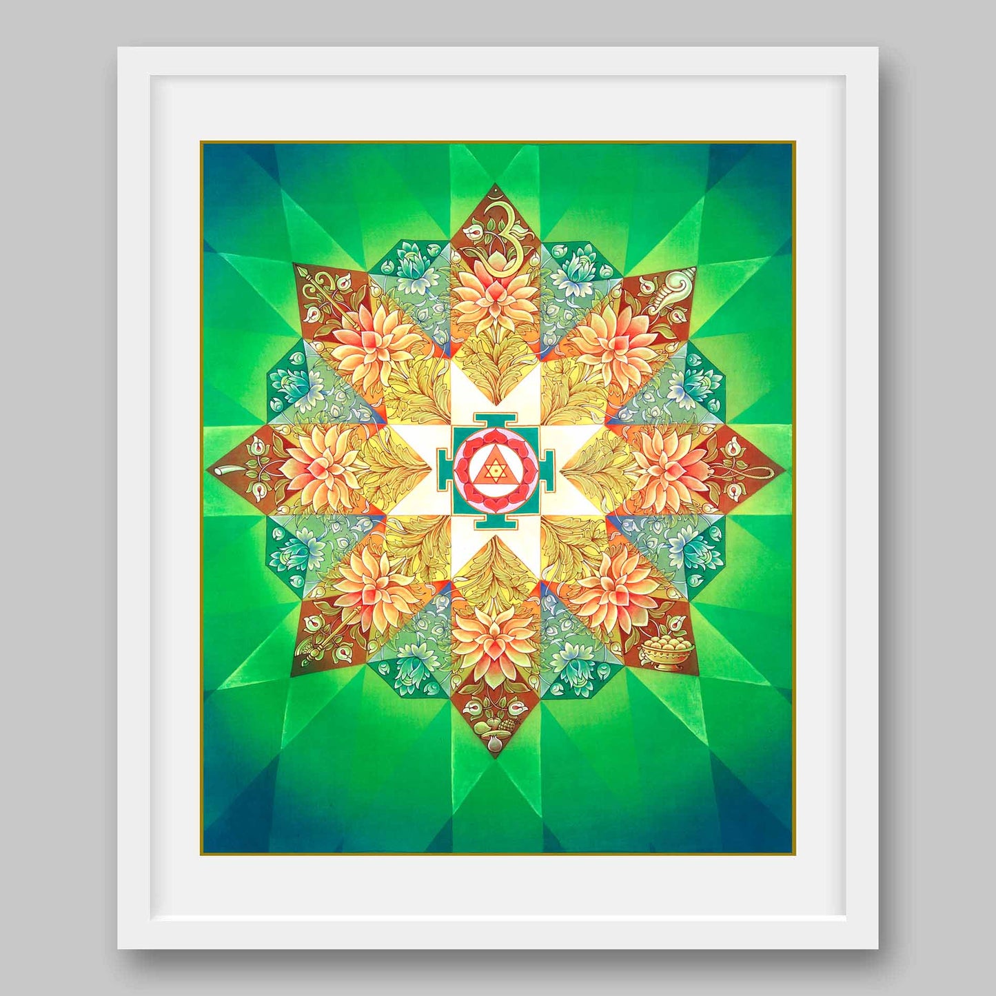 Ganesha Yantra – High Quality Print of Artwork by Pieter Weltevrede