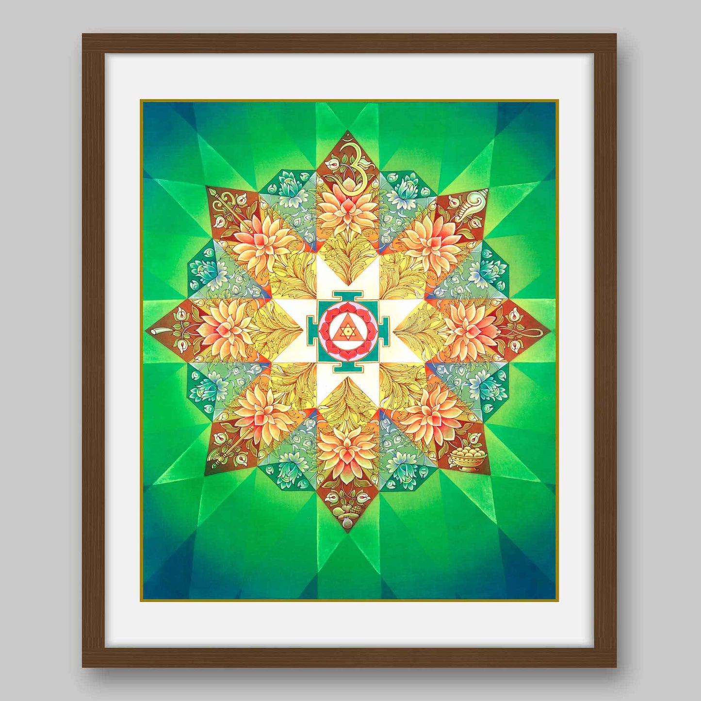 Ganesha Yantra – High Quality Print of Artwork by Pieter Weltevrede - Home Decor