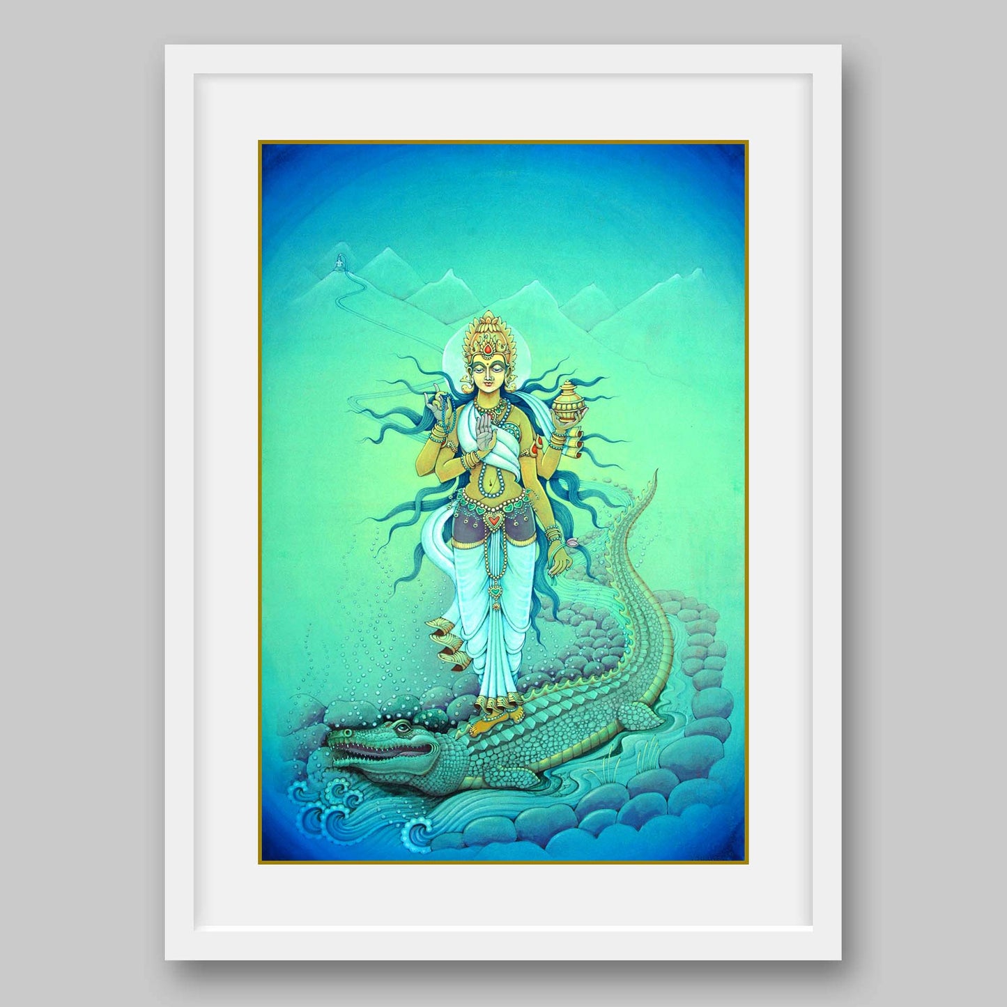 Ganga - High Quality Print of Artwork by Pieter Weltevrede