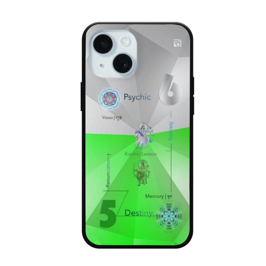 Psychic Number 6 Destiny Number 5 – Mobile Cover
