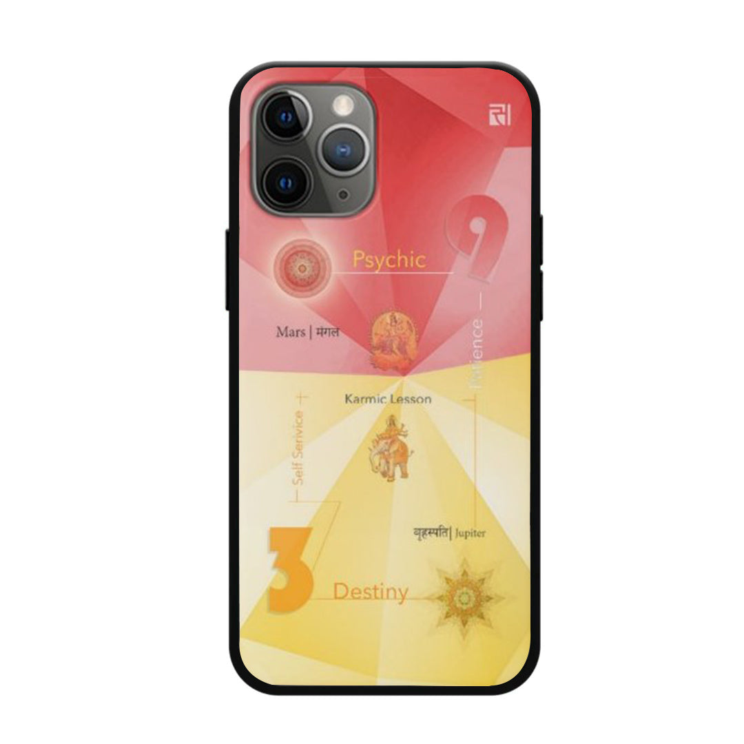 Psychic Number 9 Destiny Number 3 – Mobile Cover