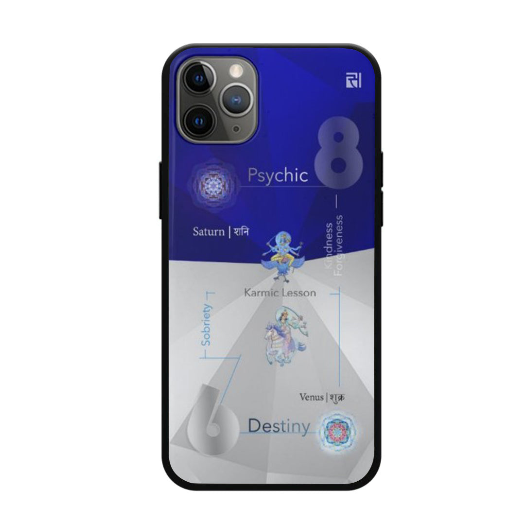 Psychic Number 8 Destiny Number 6 – Mobile Cover