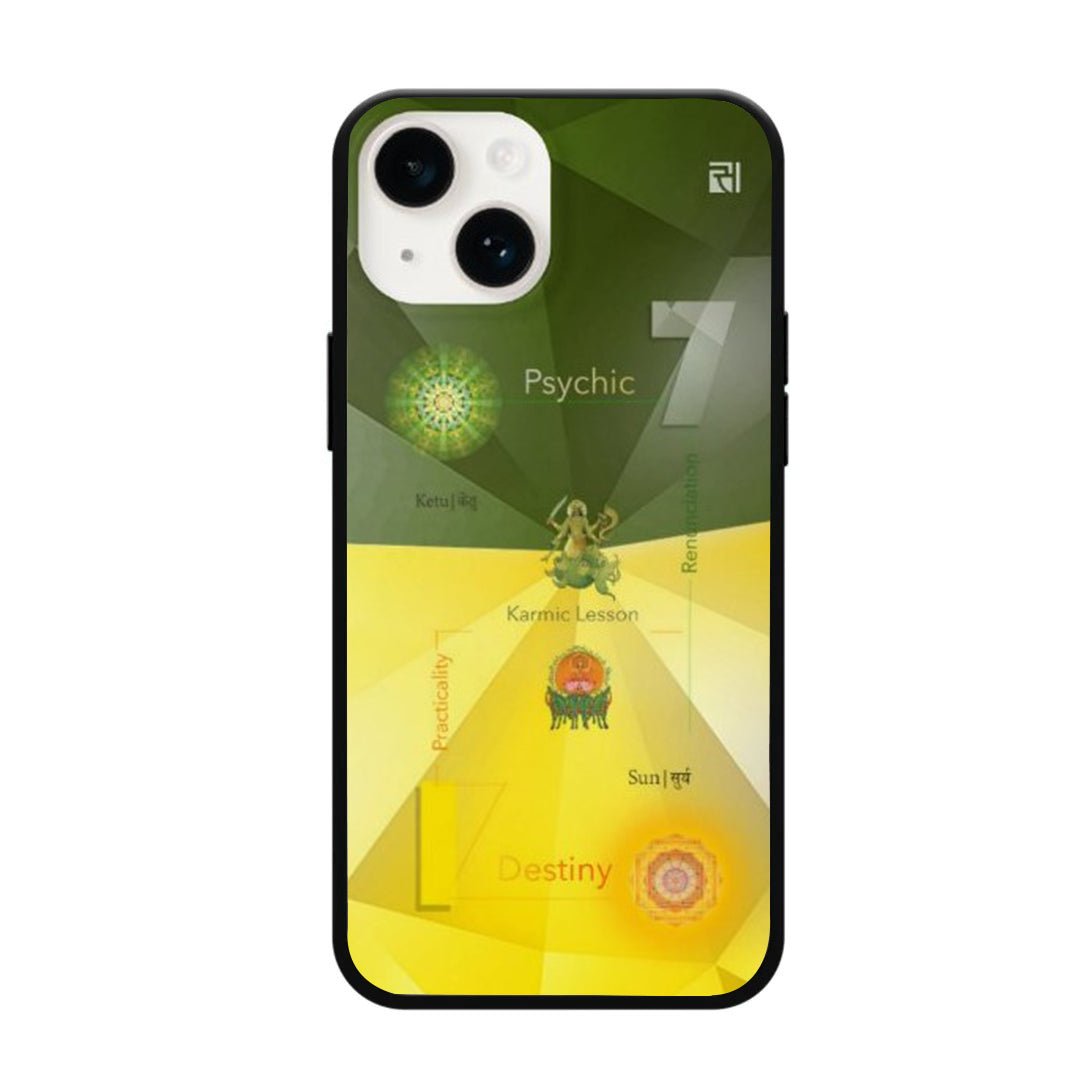 Psychic Number 7 Destiny Number 1 – Mobile Cover