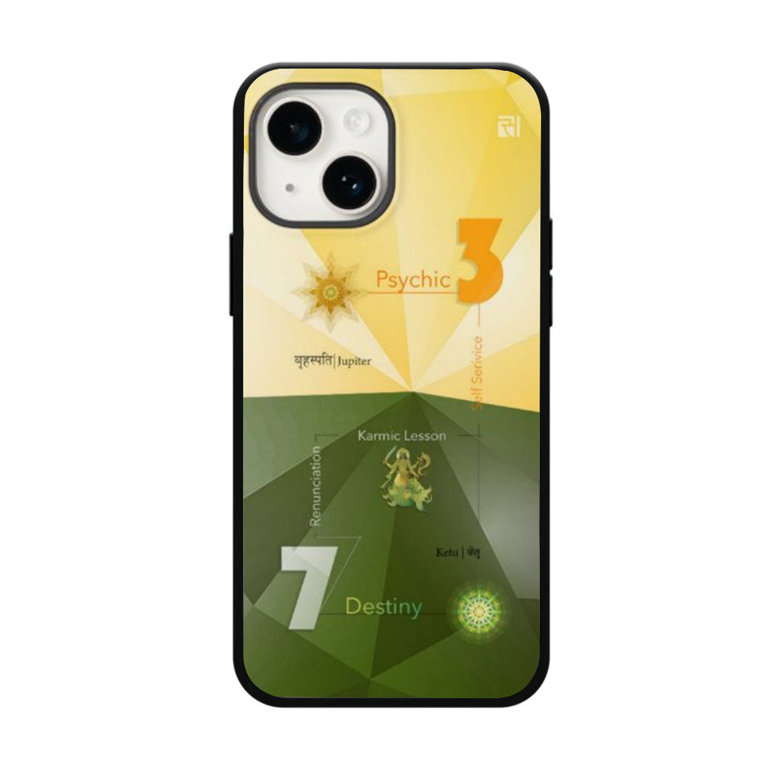 Psychic Number 3 Destiny Number 7 – Mobile Cover