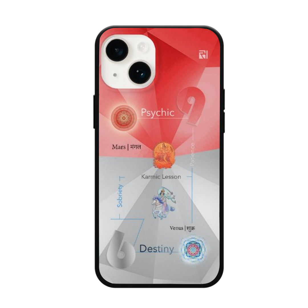 Psychic Number 9 Destiny Number 6 – Mobile Cover