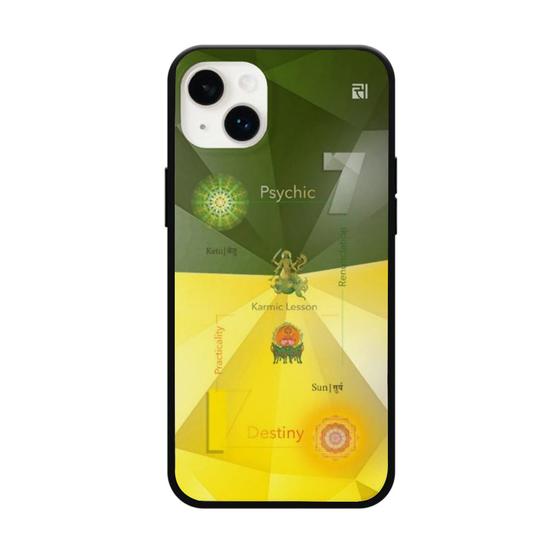 Psychic Number 7 Destiny Number 1 – Mobile Cover