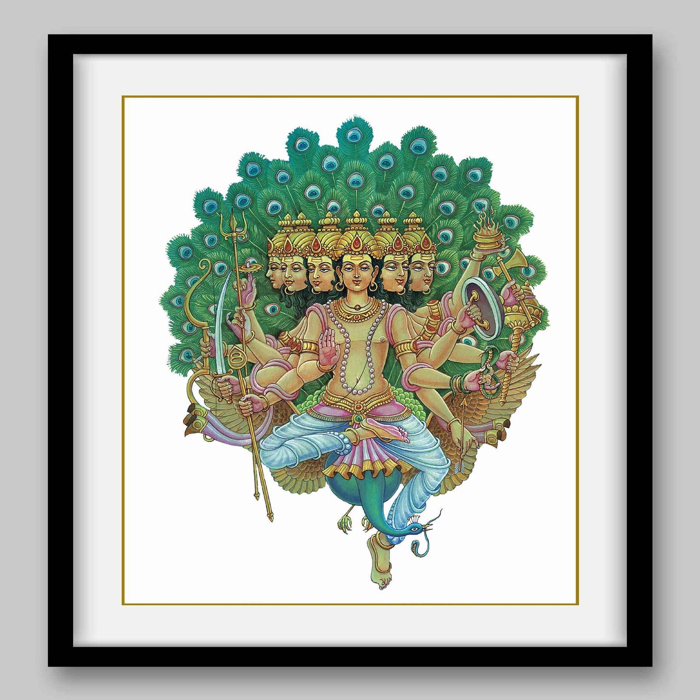 Kartikeya – High Quality Print of Artwork by Pieter Weltevrede