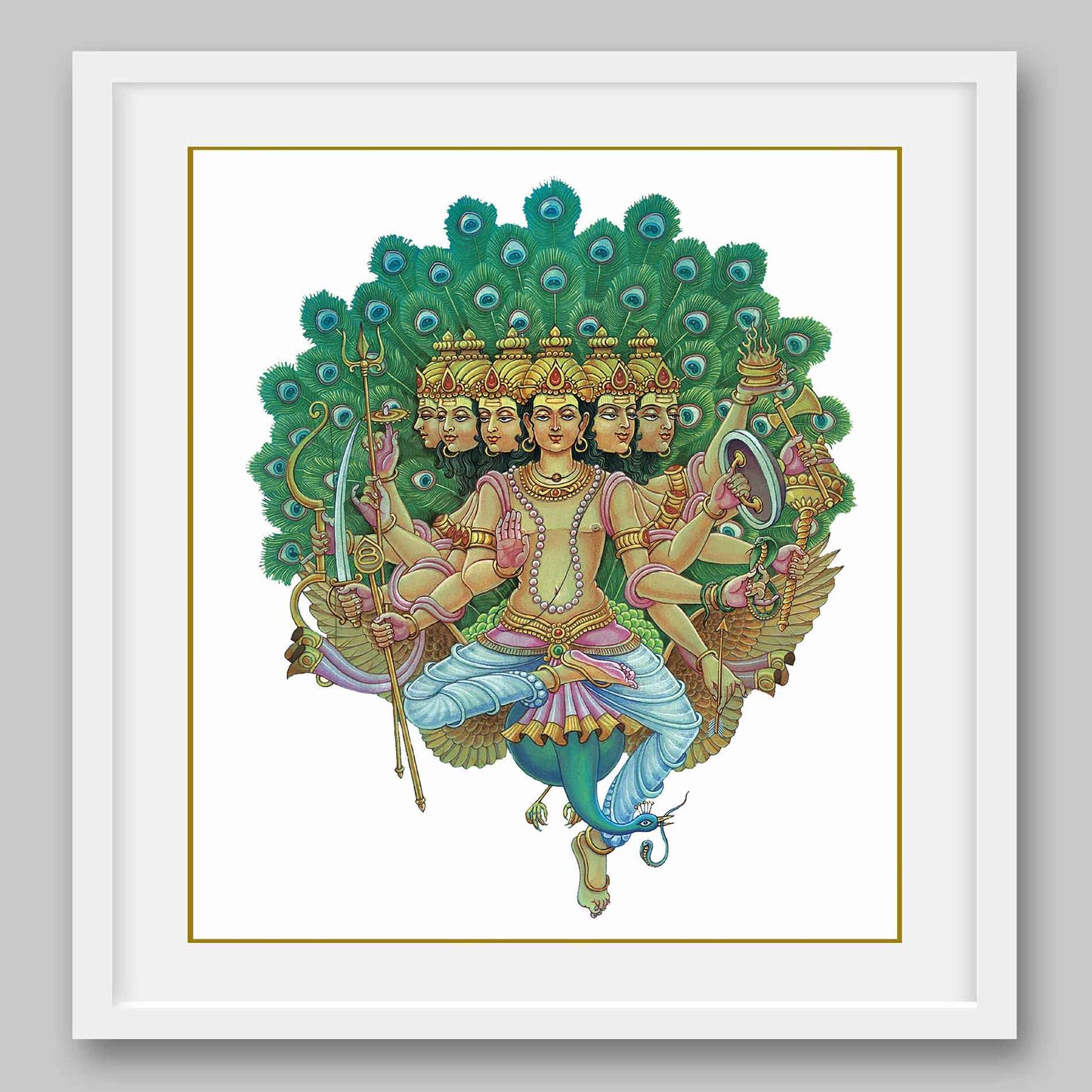 Kartikeya – High Quality Print of Artwork by Pieter Weltevrede