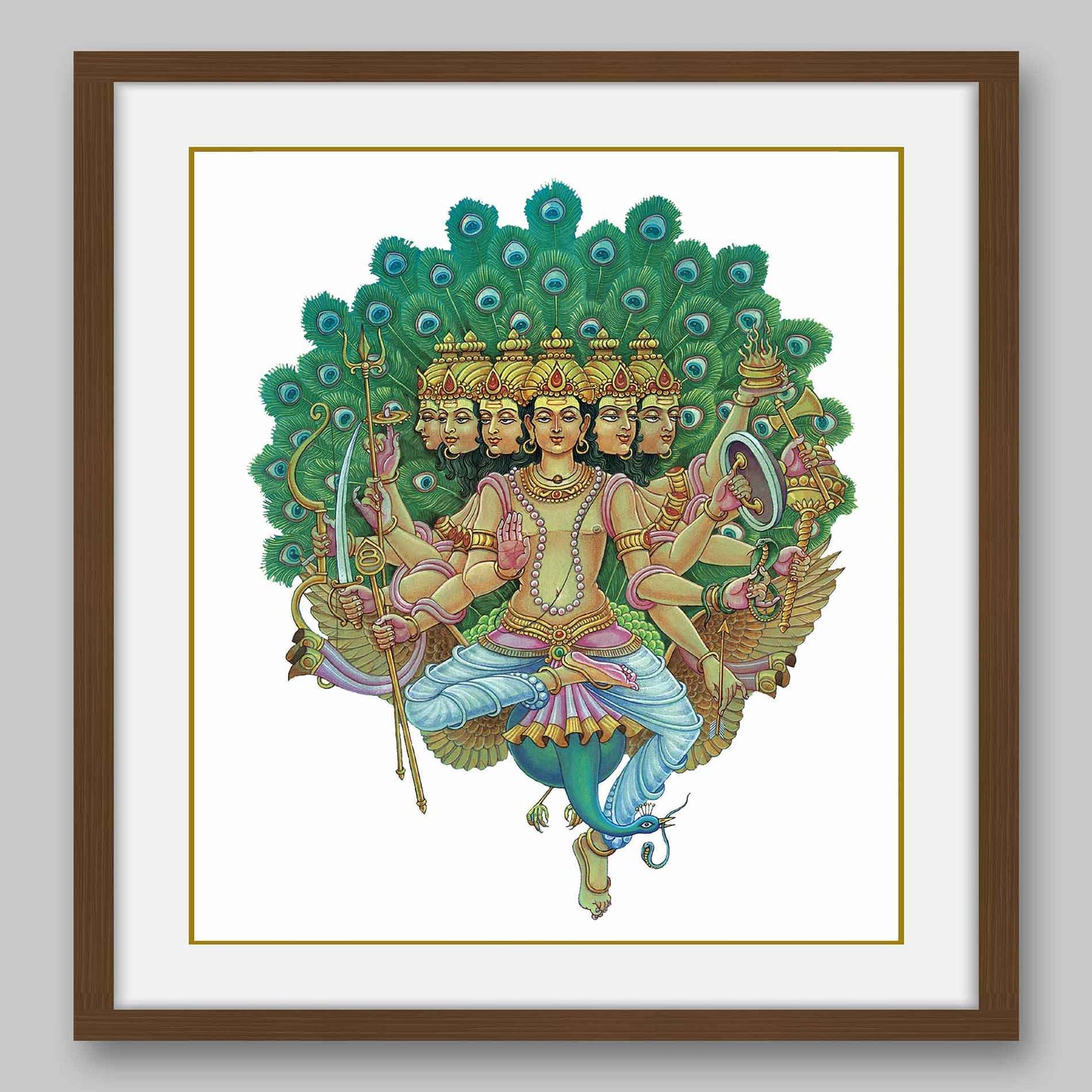 Kartikeya – High Quality Print of Artwork by Pieter Weltevrede
