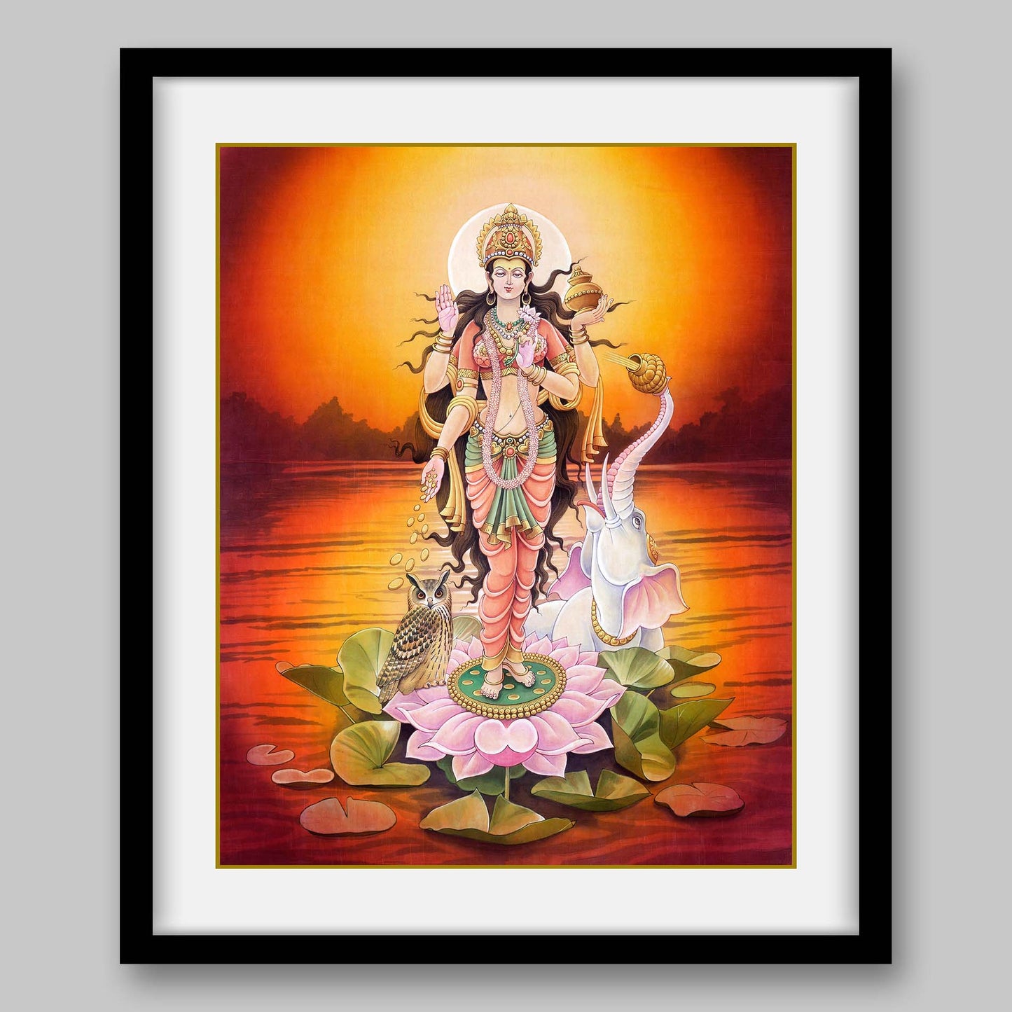 Lakshmi - High Quality Print of Artwork by Pieter Weltevrede