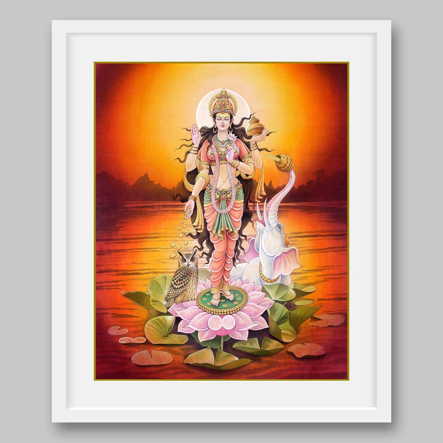 Lakshmi - High Quality Print of Artwork by Pieter Weltevrede