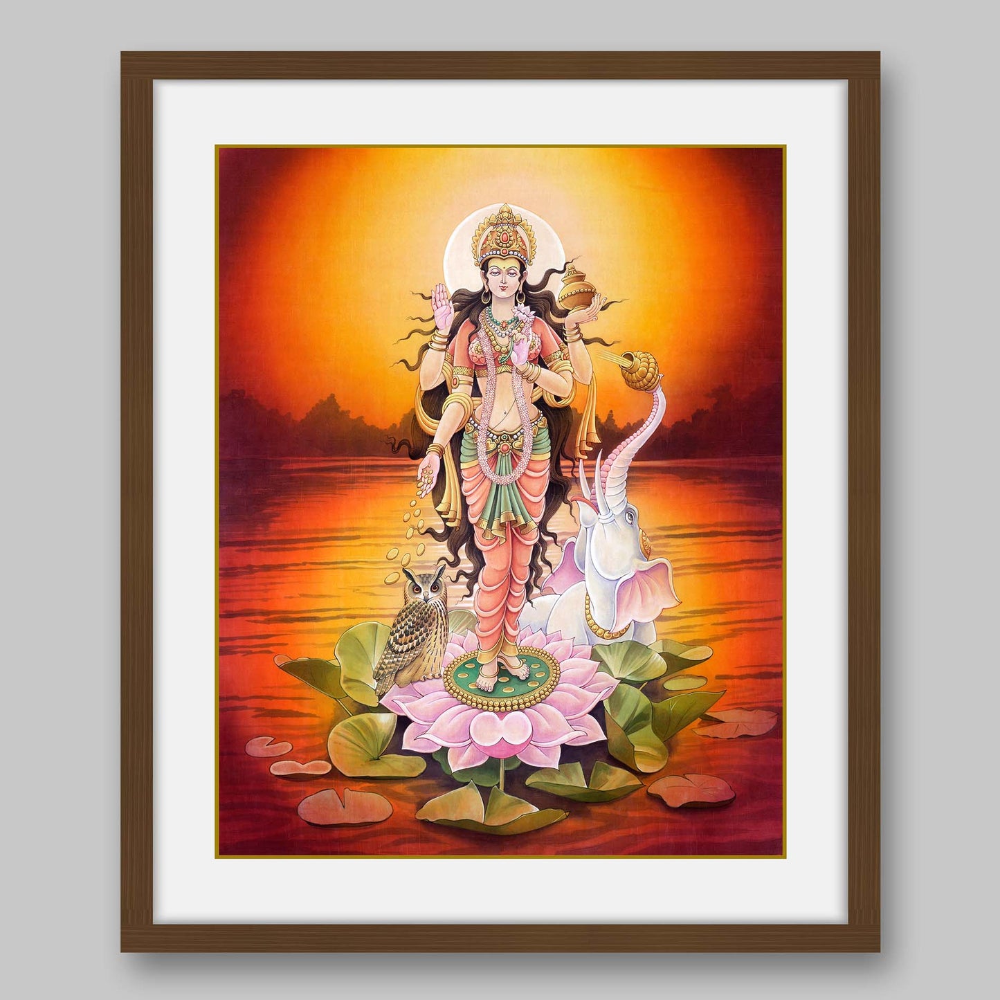 Lakshmi - High Quality Print of Artwork by Pieter Weltevrede