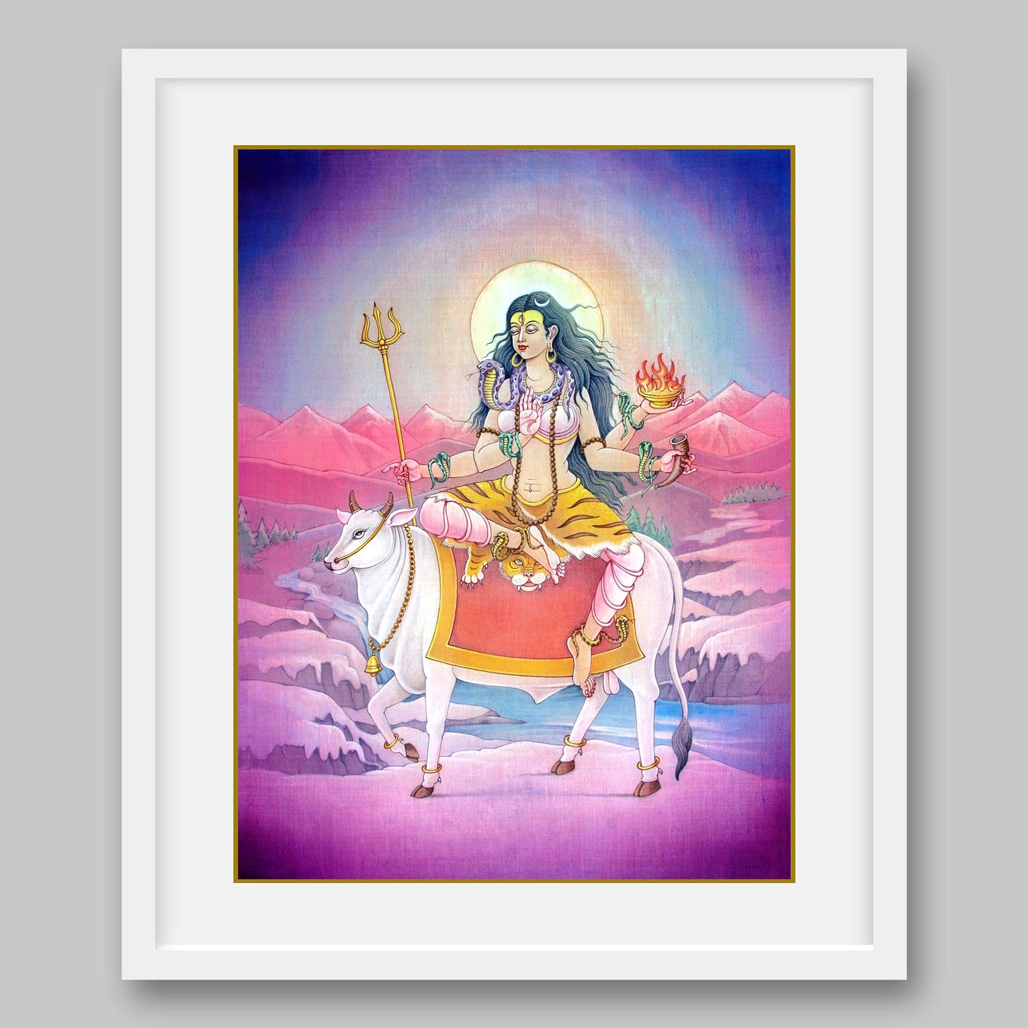 Maha Gauri - High Quality Print of Artwork by Pieter Weltevrede