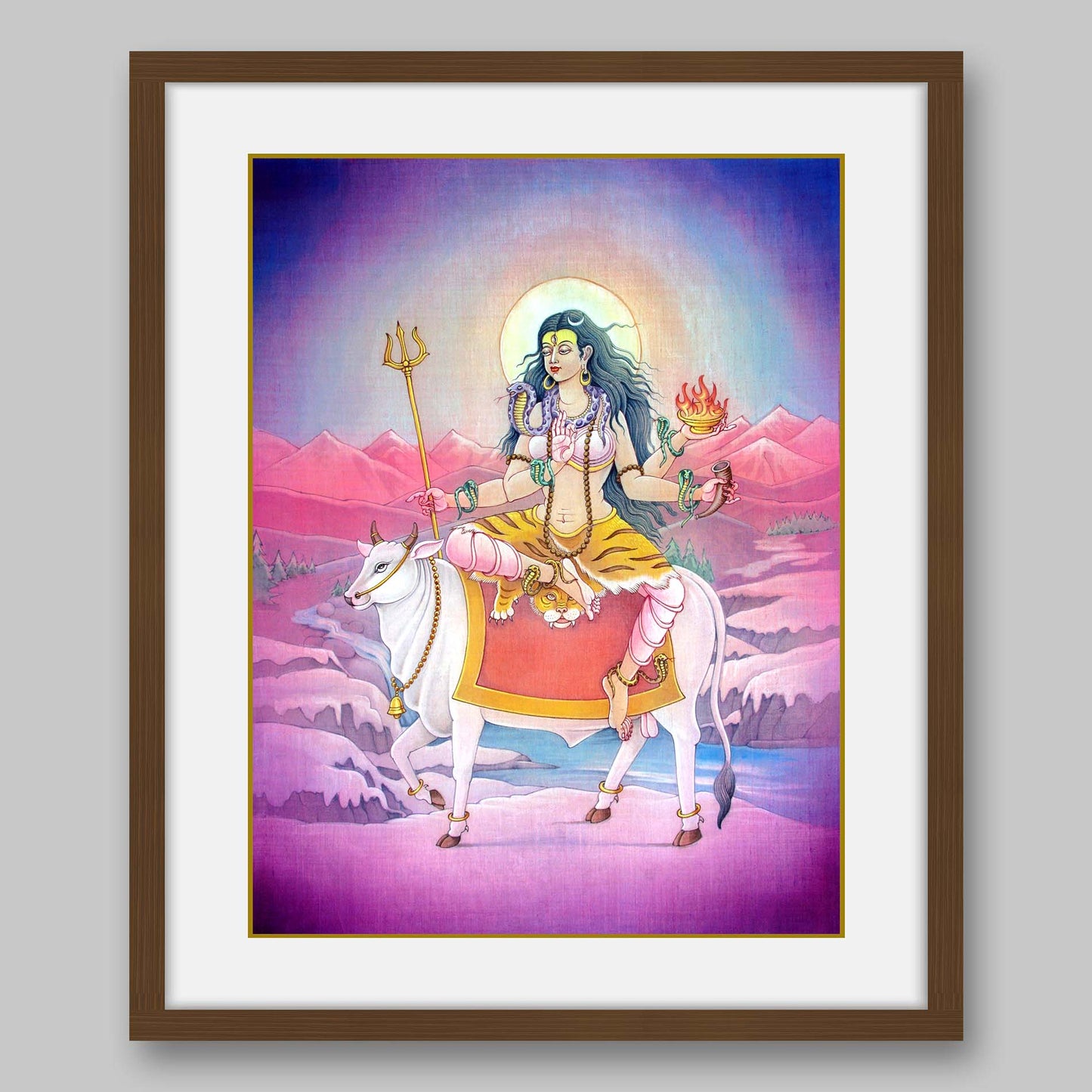 Maha Gauri - High Quality Print of Artwork by Pieter Weltevrede