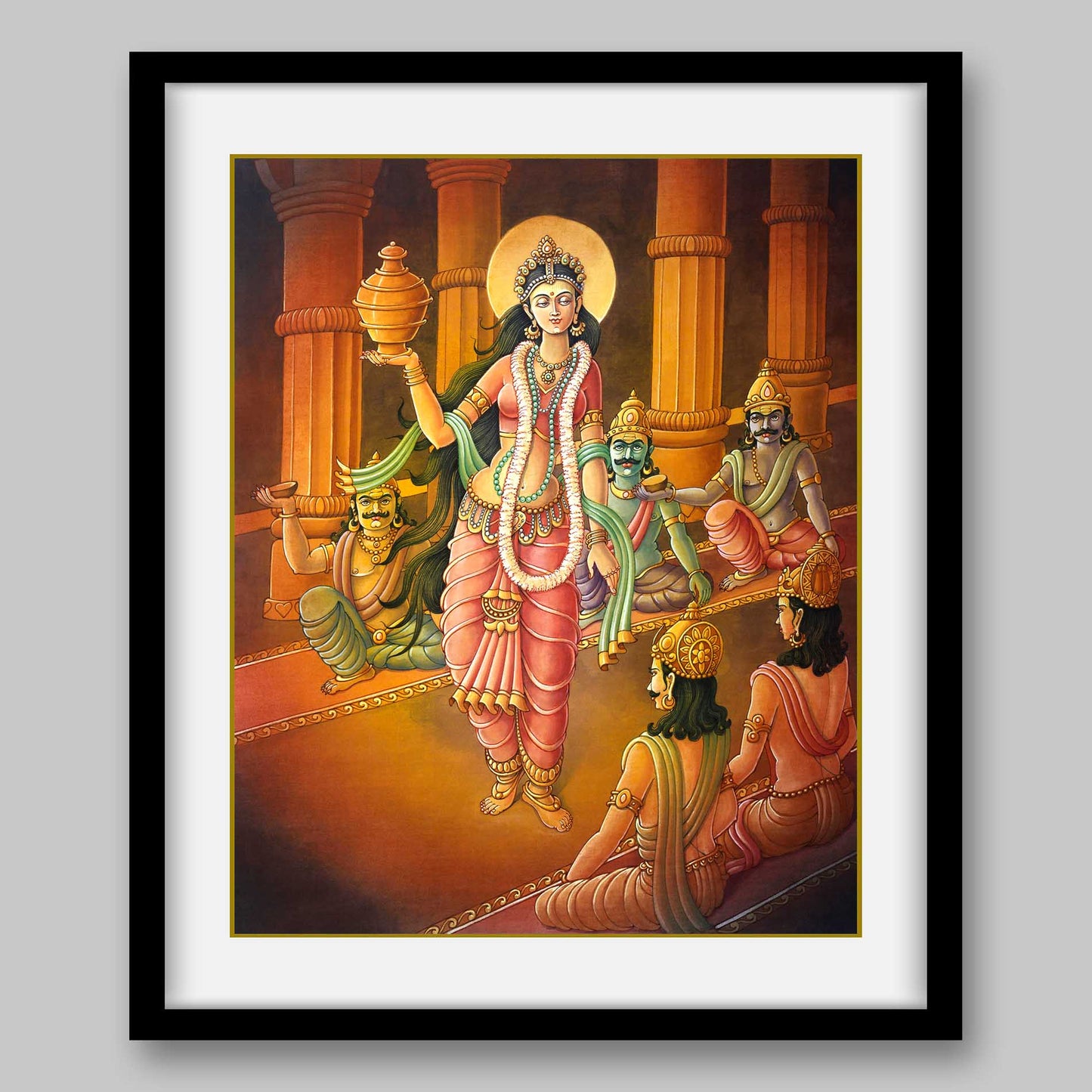 Mohini – High Quality Print of Artwork by Pieter Weltevrede - Sagar World