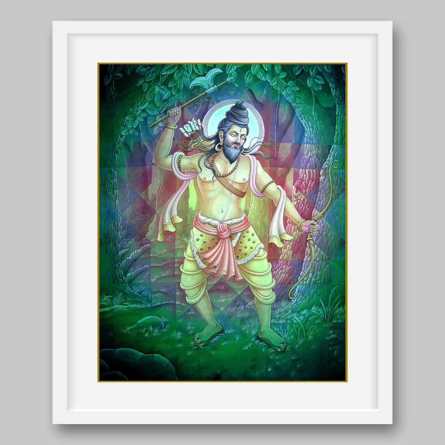 Parashuram – High Quality Print of Artwork by Pieter Weltevrede - Sagar World