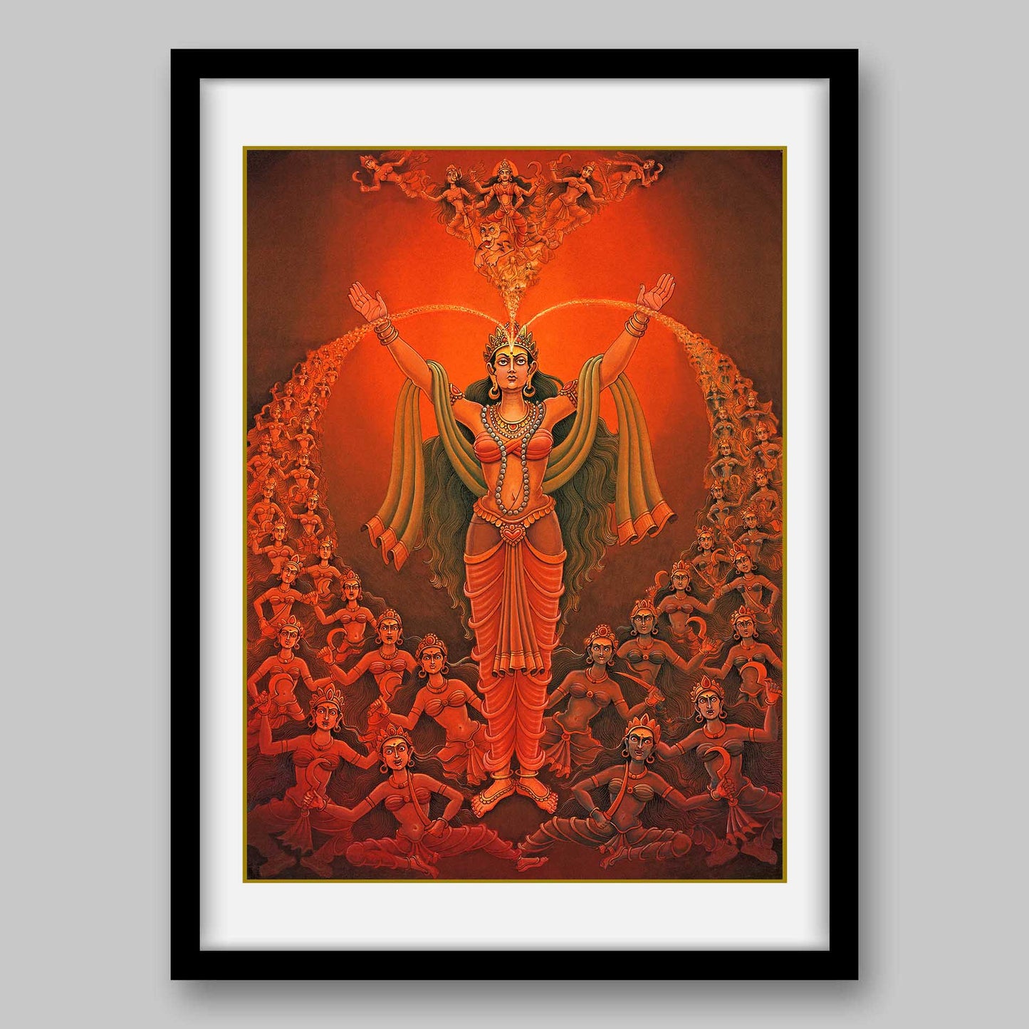 Parvati – High Quality Print of Artwork by Pieter Weltevrede