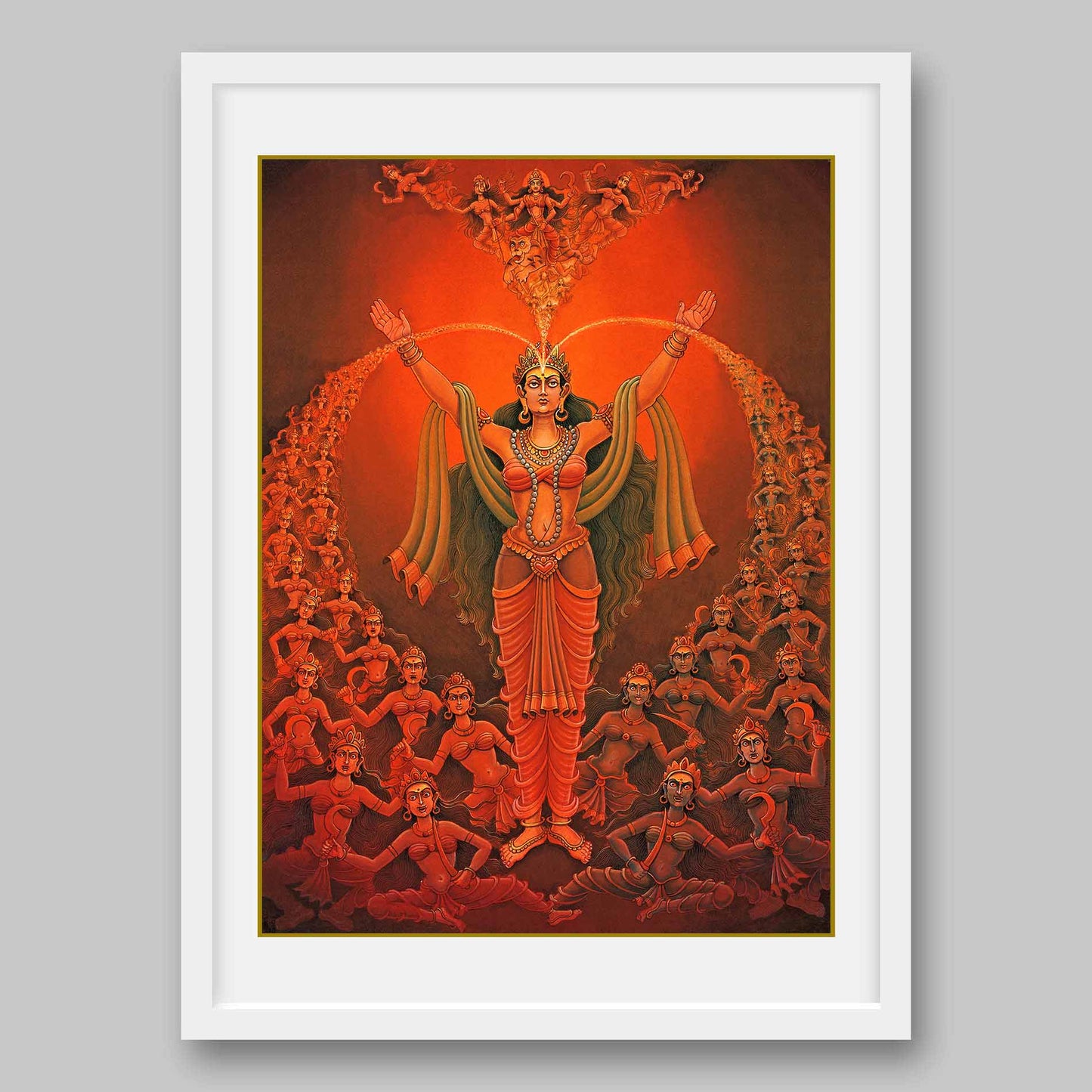 Parvati – High Quality Print of Artwork by Pieter Weltevrede - Sagar World