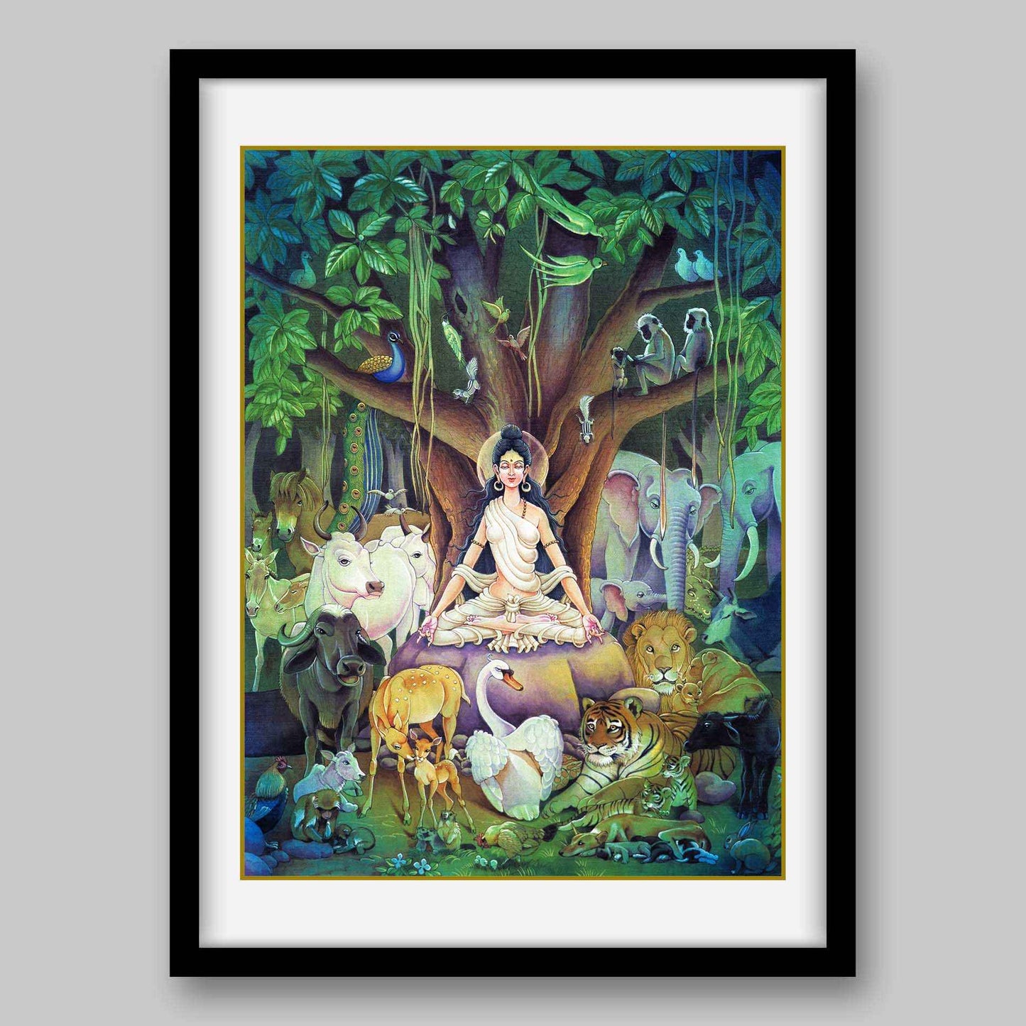 Brahmacharini - High Quality Print of Artwork by Pieter Weltevrede