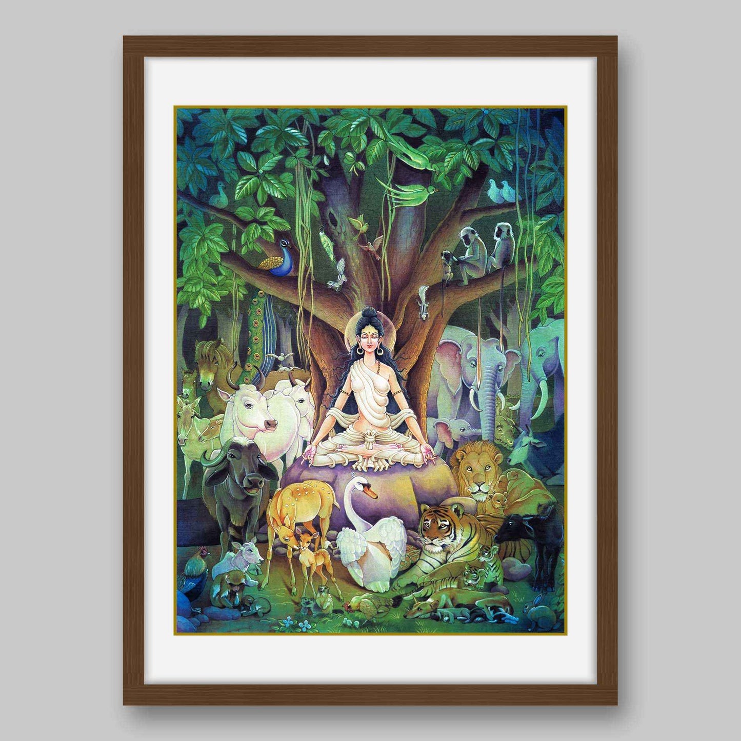 Brahmacharini - High Quality Print of Artwork by Pieter Weltevrede