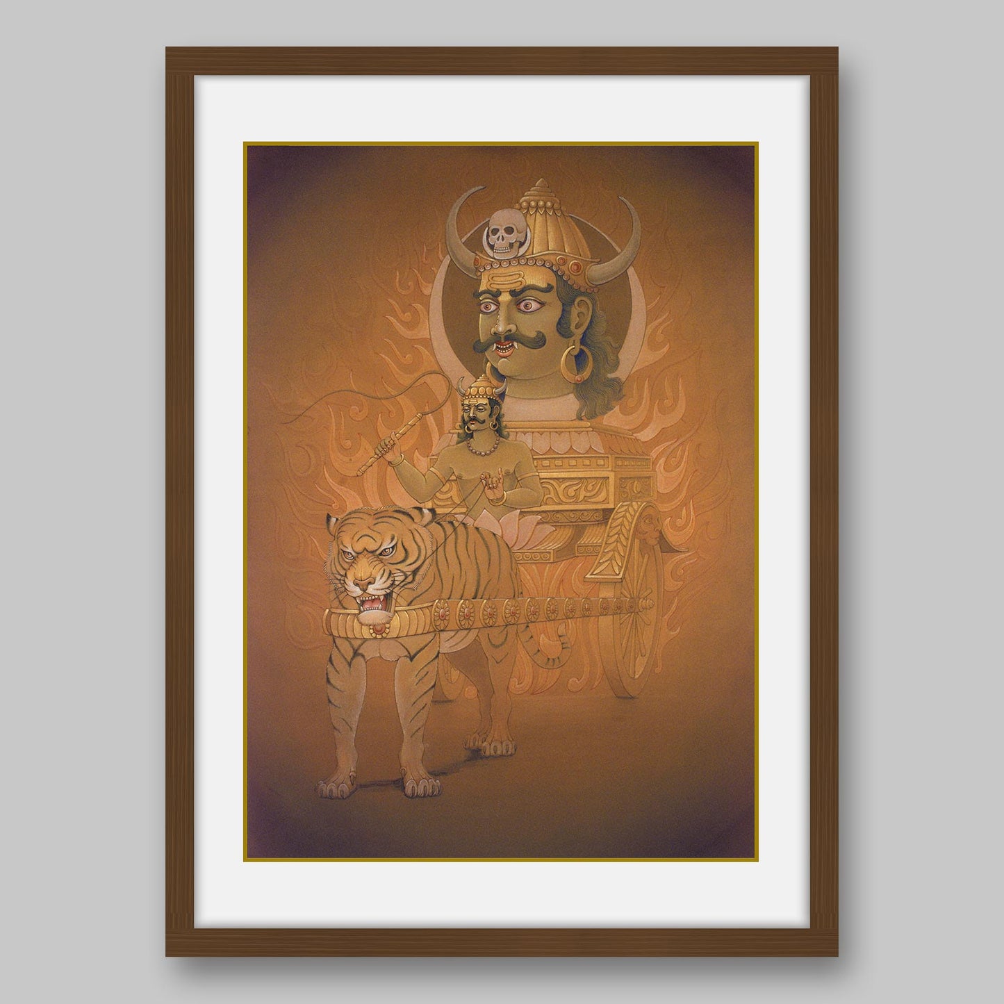 Rahu - High Quality Print of Artwork by Pieter Weltevrede - Home Decor - Sagar World