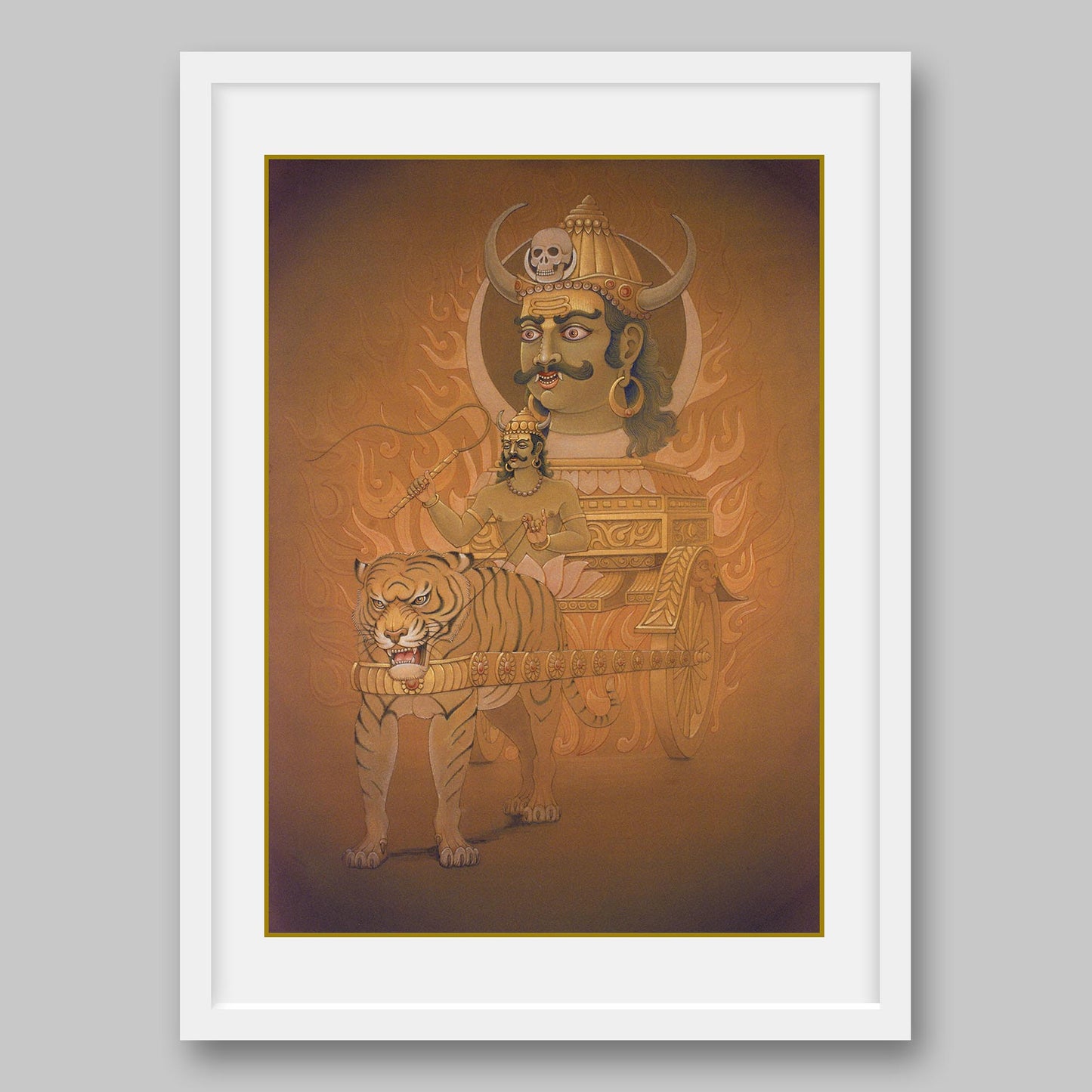 Rahu - High Quality Print of Artwork by Pieter Weltevrede - Home Decor - Sagar World