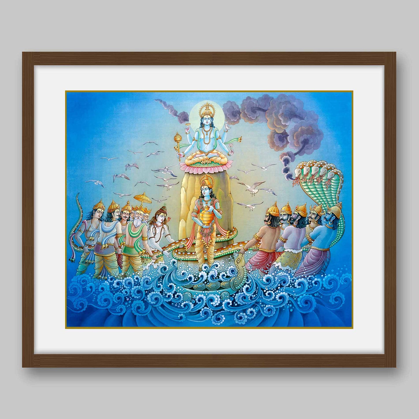 Samundra Manthan - High Quality Print of Artwork by Pieter Weltevrede