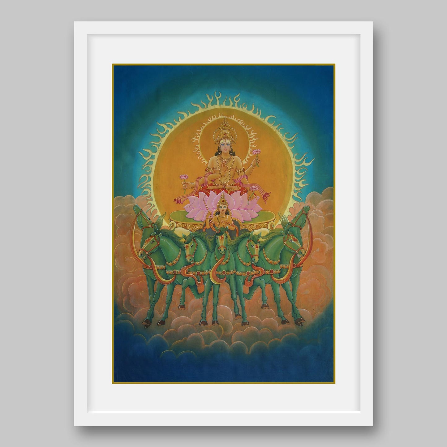 Surya - High Quality Print of Artwork by Pieter Weltevrede - Home Decor - Sagar World