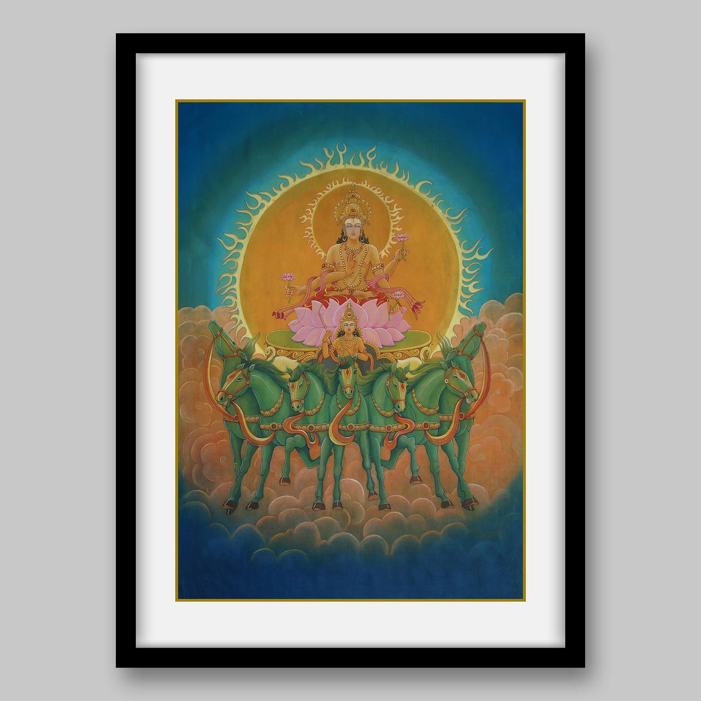 Surya - High Quality Print of Artwork by Pieter Weltevrede - Home Decor - Sagar World