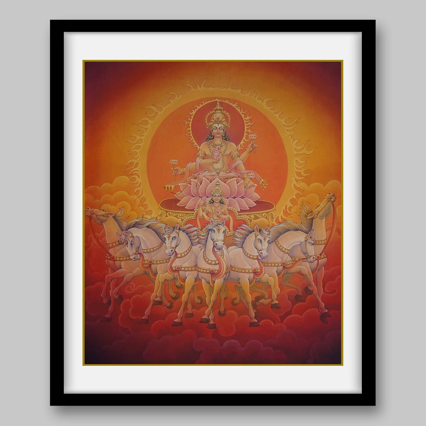 Surya - High Quality Print of Artwork by Pieter Weltevrede - Home Decor - Sagar World