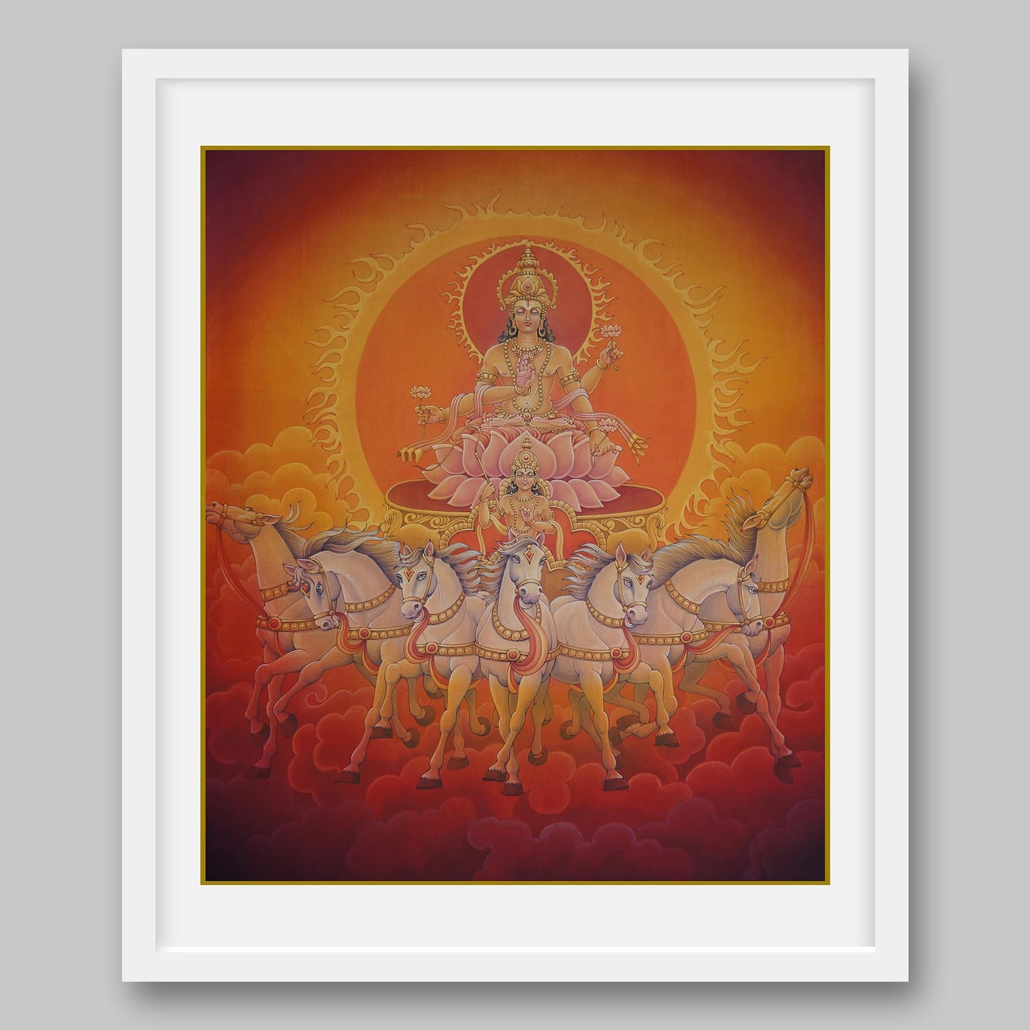 Surya - High Quality Print of Artwork by Pieter Weltevrede - Home Decor - Sagar World