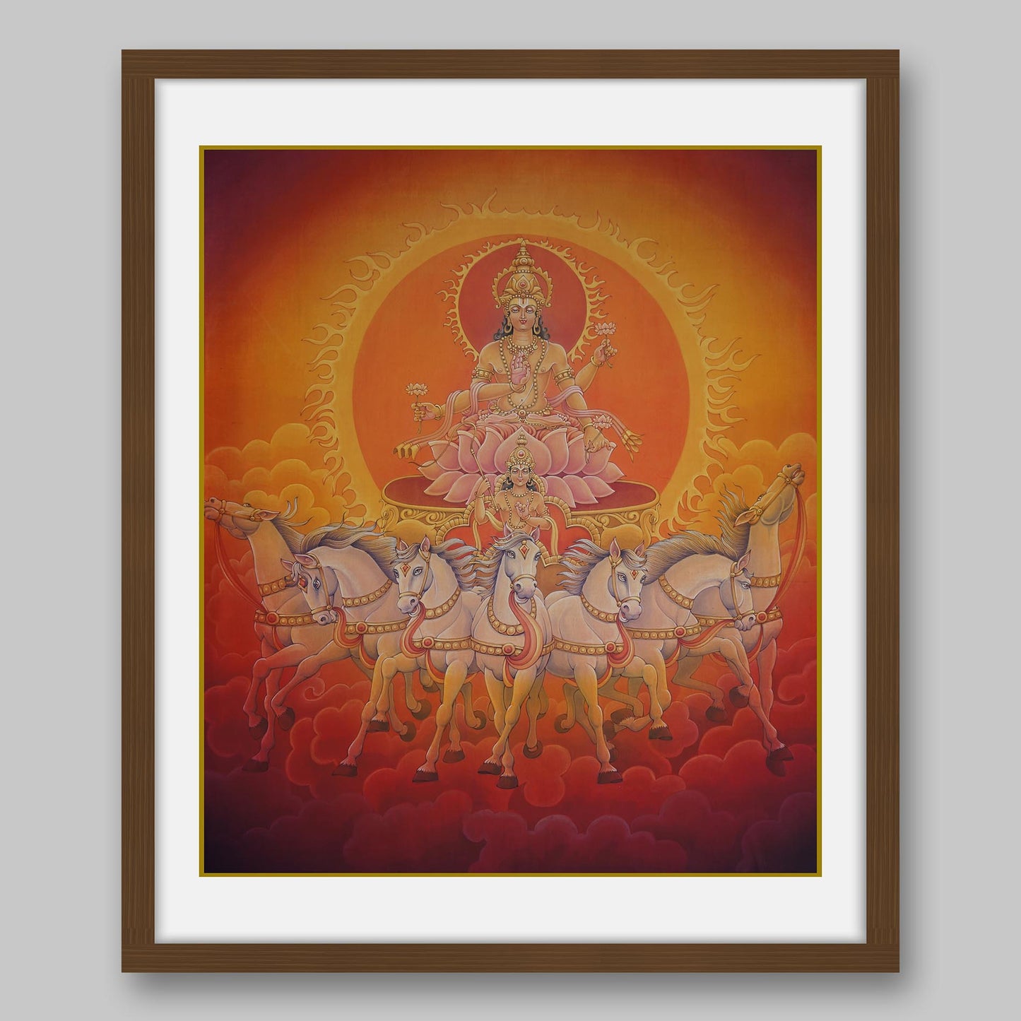 Surya - High Quality Print of Artwork by Pieter Weltevrede - Home Decor - Sagar World