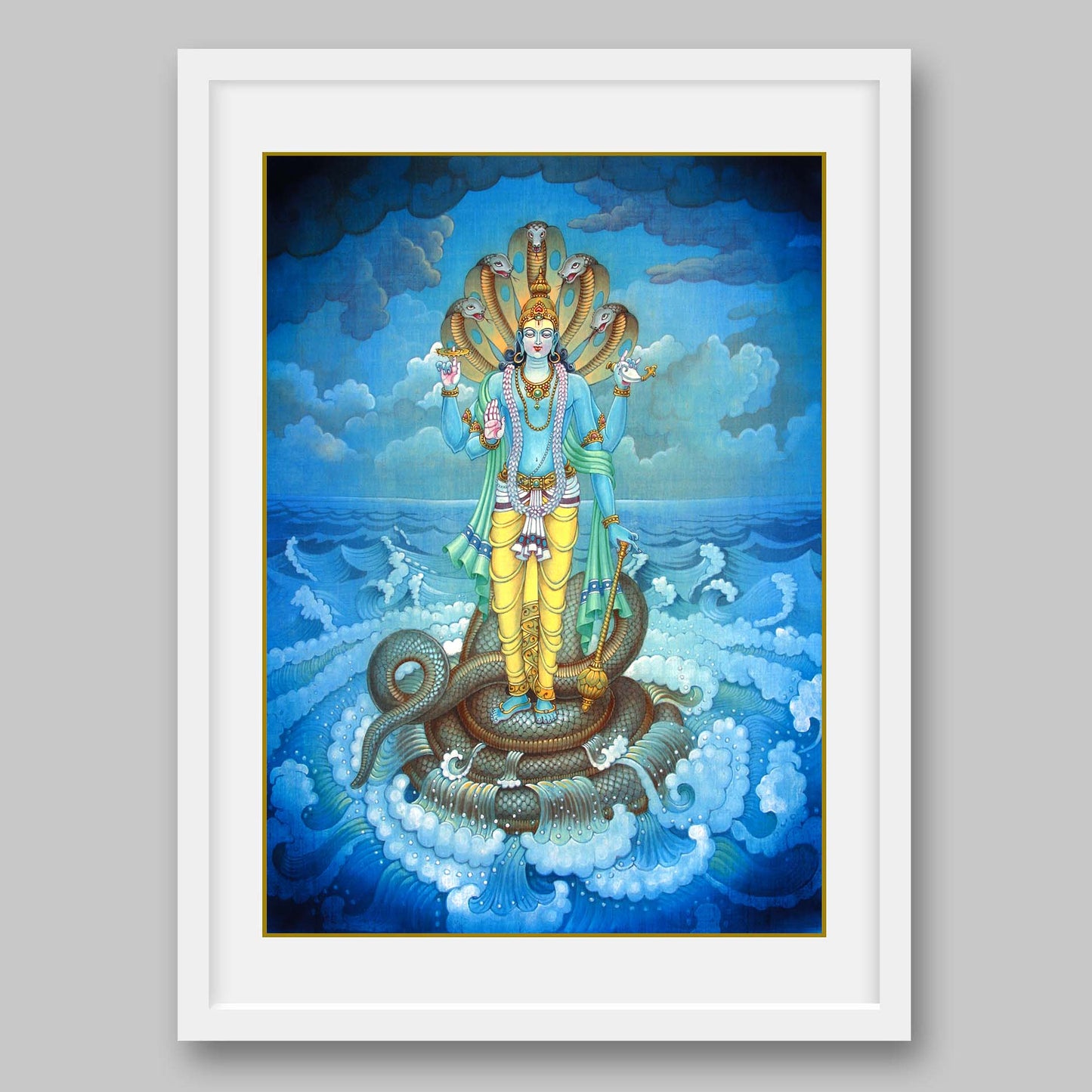 Vishnu – High Quality Print of Artwork by Pieter Weltevrede - Sagar World