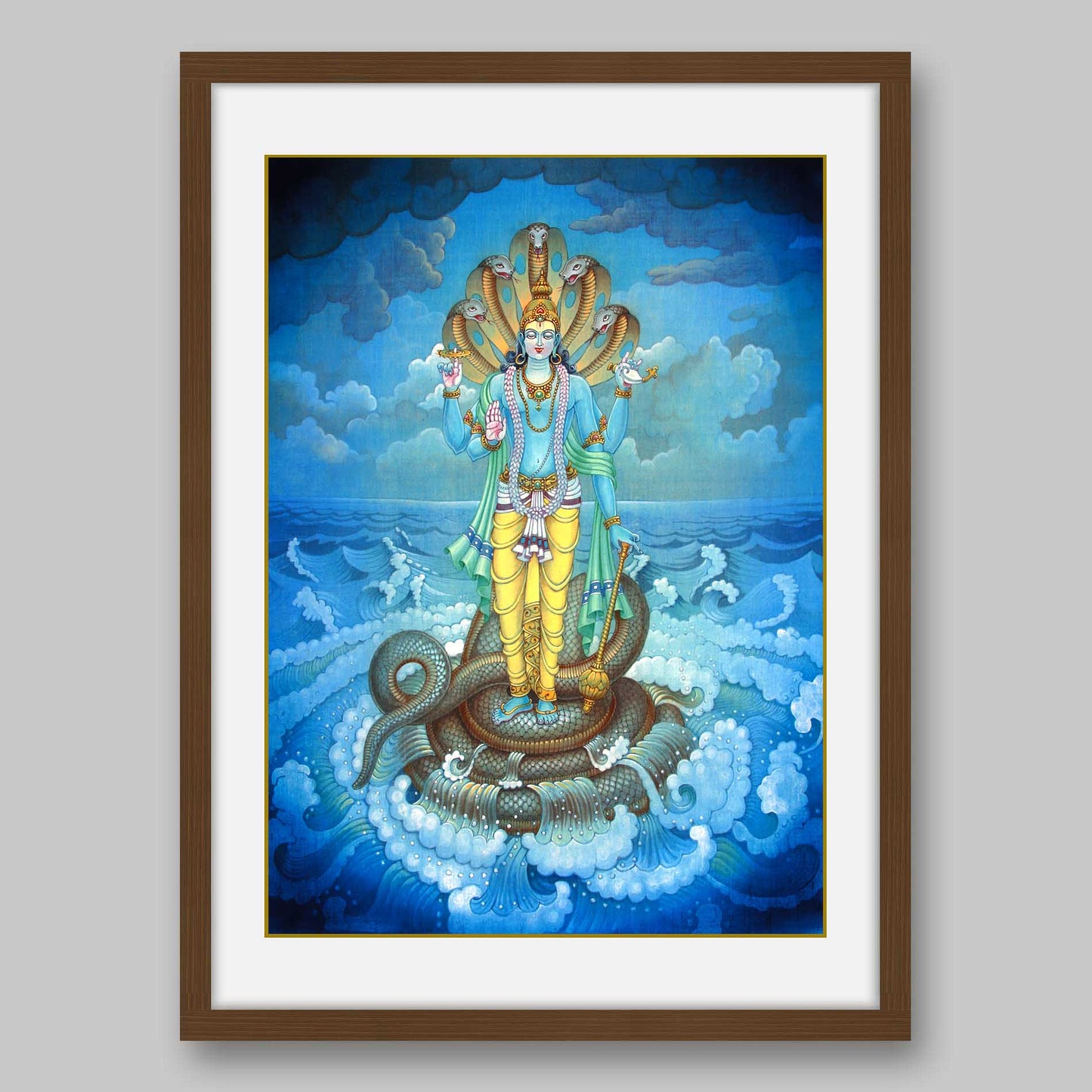Vishnu – High Quality Print of Artwork by Pieter Weltevrede - Sagar World