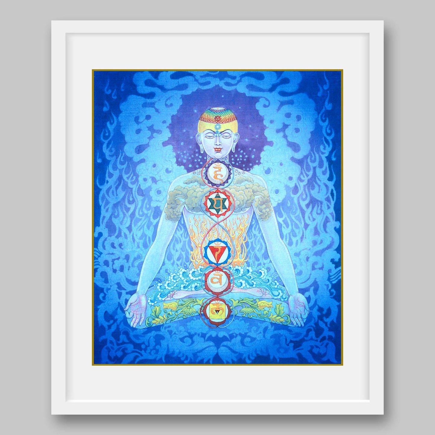 Seven Chakras – High Quality Print of Artwork by Pieter Weltevrede - Home Decor - Sagar World