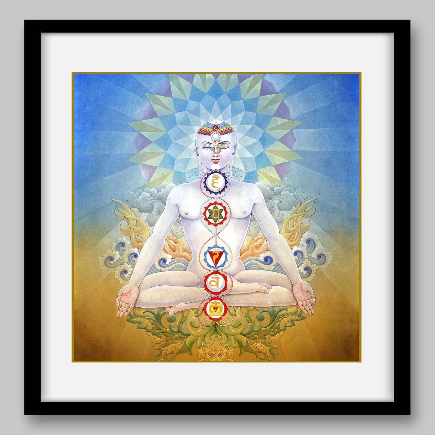 Seven Chakras – High Quality Print of Artwork by Pieter Weltevrede - Home Decorme Decor - Sagar World