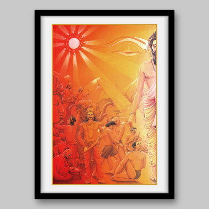 Solar Nadi - High Quality Print of Artwork by Pieter Weltevrede