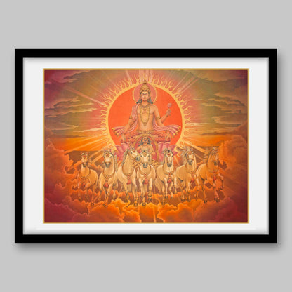 Surya - High Quality Print of Artwork by Pieter Weltevrede