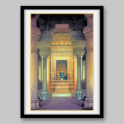 Temple Scene – High Quality Print of Artwork by Pieter Weltevrede