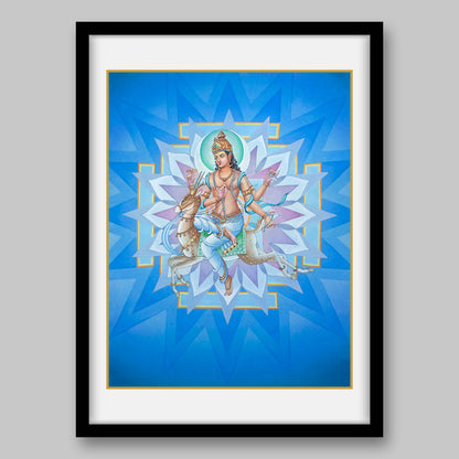 Chandra -High Quality Print of Artwork by Pieter Weltevrede