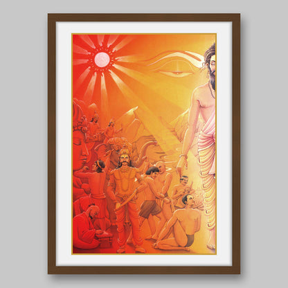 Solar Nadi - High Quality Print of Artwork by Pieter Weltevrede