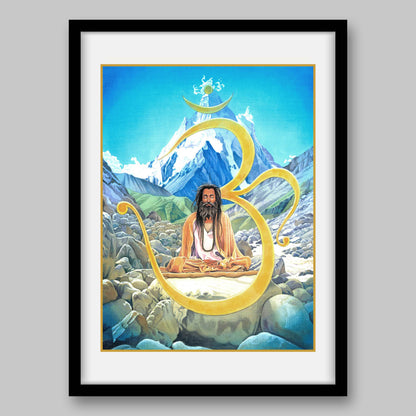 Om – Sound of the cosmos – High Quality Print of Artwork by Pieter Weltevrede