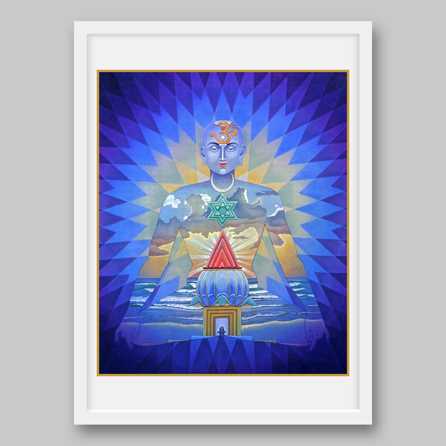 Seven Chakras – High Quality Print of Artwork by Pieter Weltevrede